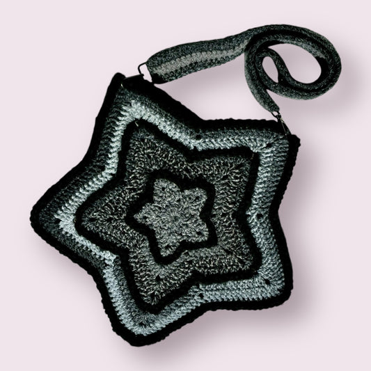 Black and Grey Star bag