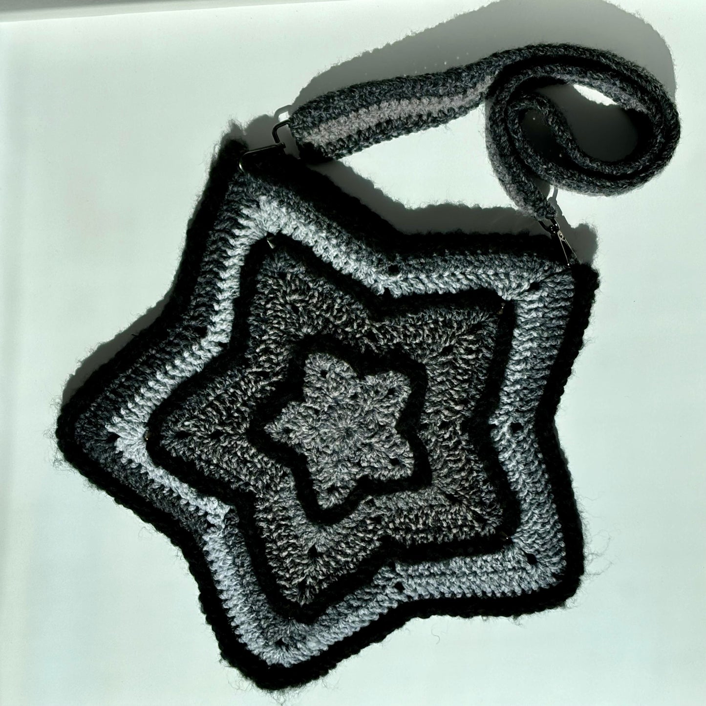 Black and Grey Star bag
