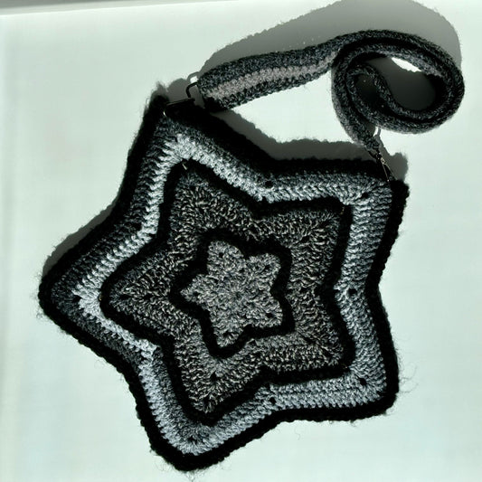 Black and Grey Star bag